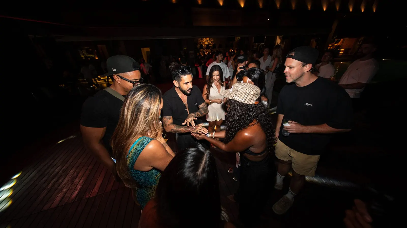 Guests making real connections on the pool deck at Reload Social, Reload Sanctuary Canggu